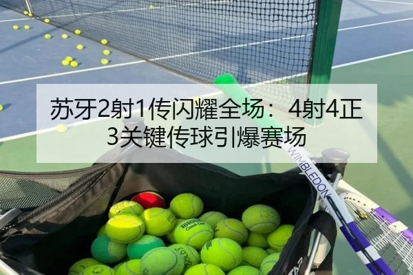 苏牙2射1传闪耀全场：4射4正3关键传球引爆赛场 - PGSoft